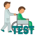 test celador sanitario android application logo